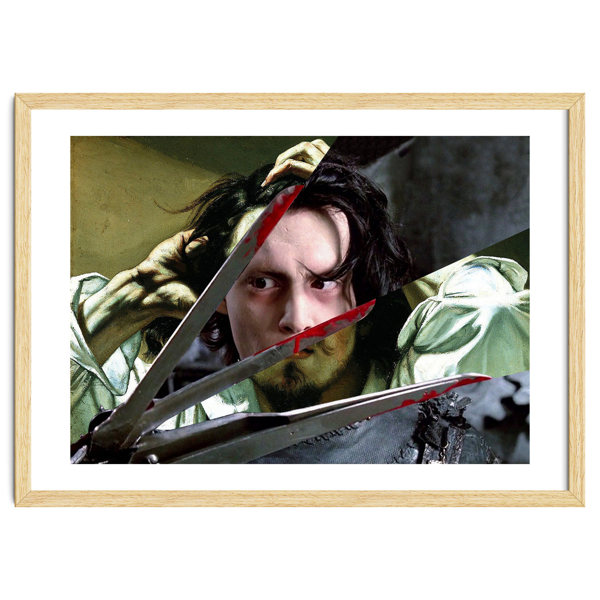 Courbet's The Desperate Man And Edward Scissorhands