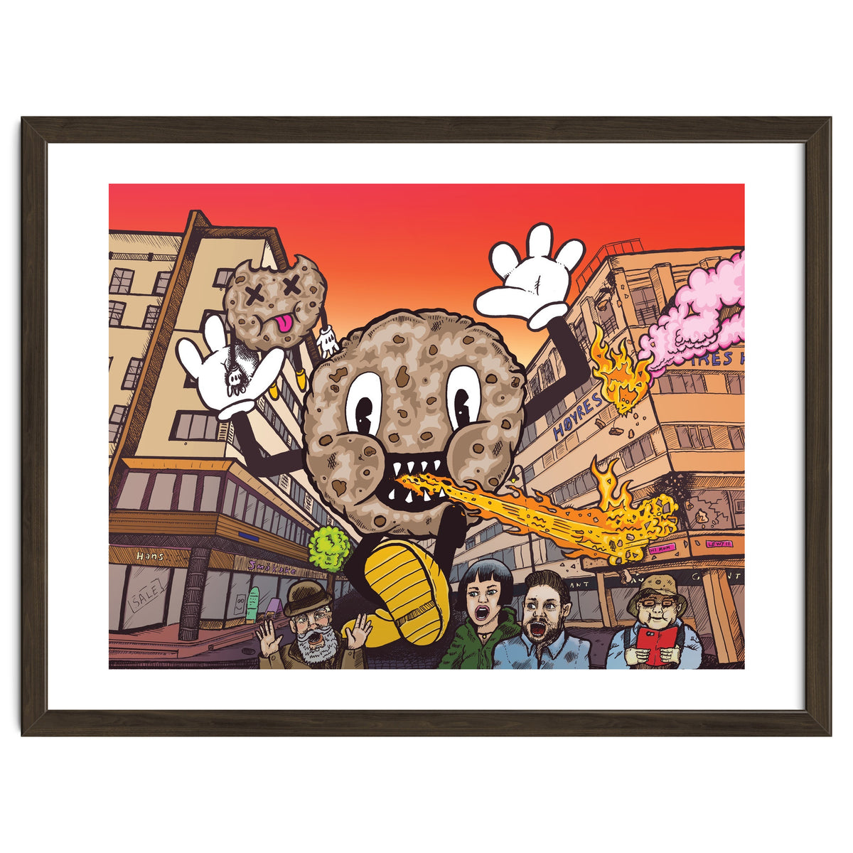 Cookie Monster 12.3% ABV Bourbon Barrel Aged Coconut Chocolate Chip Stout - Amundsen Brewery