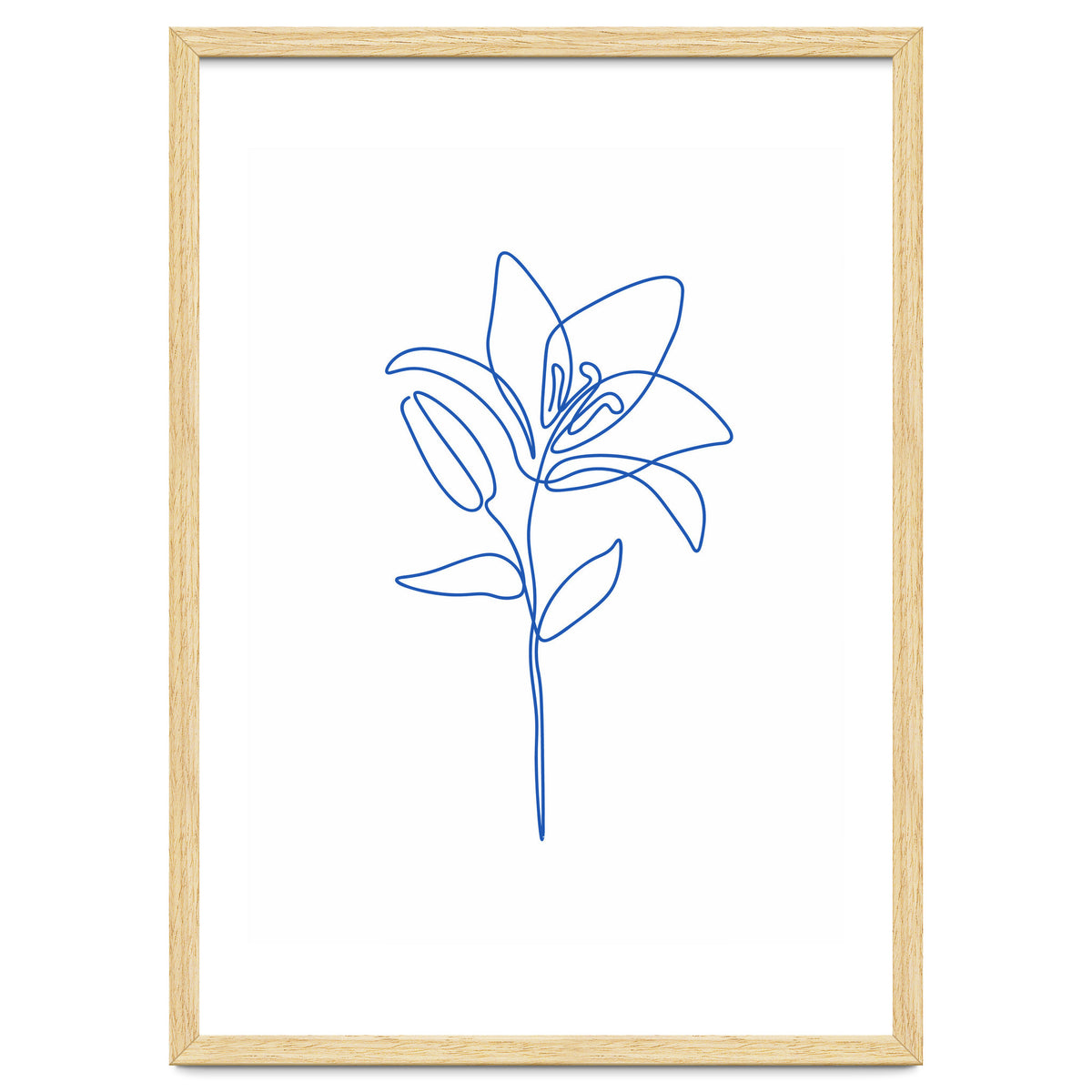One Line Flower II