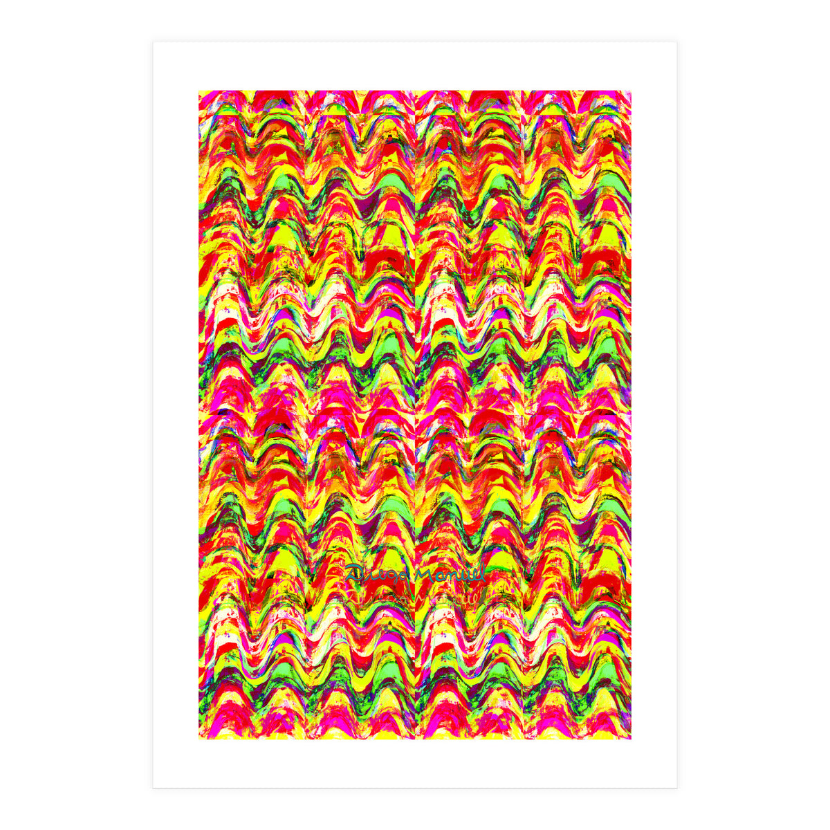Pop abstract color full (Print Only)
