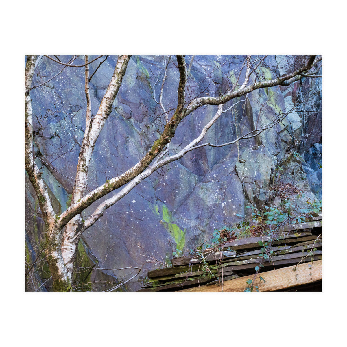 Dinorwic slate quarries in Llanberis, Wales, 3 (Print Only)