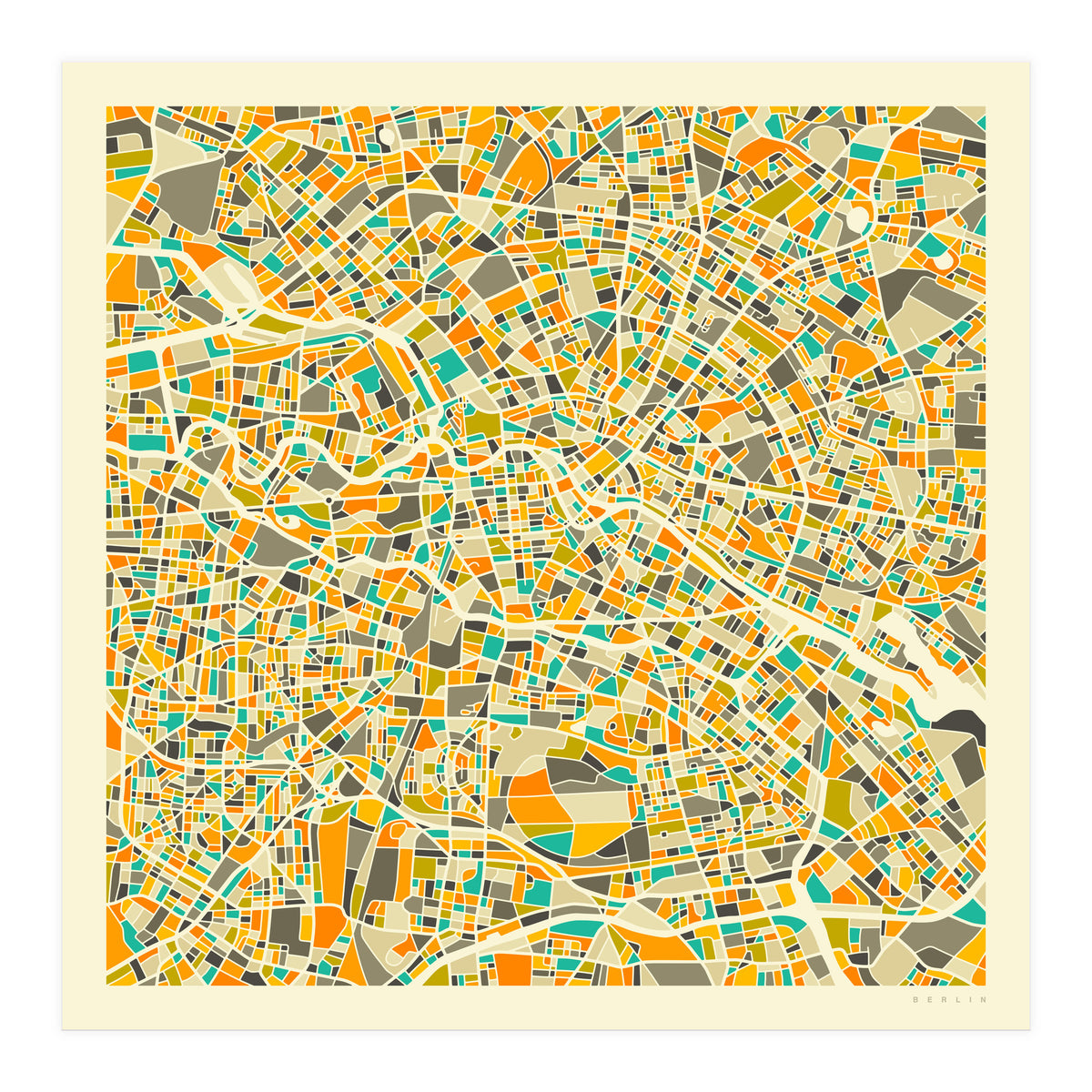 BERLIN MAP (Print Only)