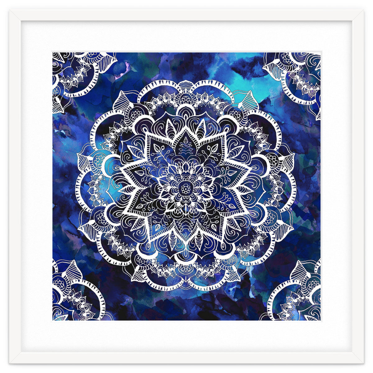 Queen Starring of Mandalas Navy