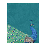 Perfect Peacock Turquoise Portrait (Print Only) thumbnail