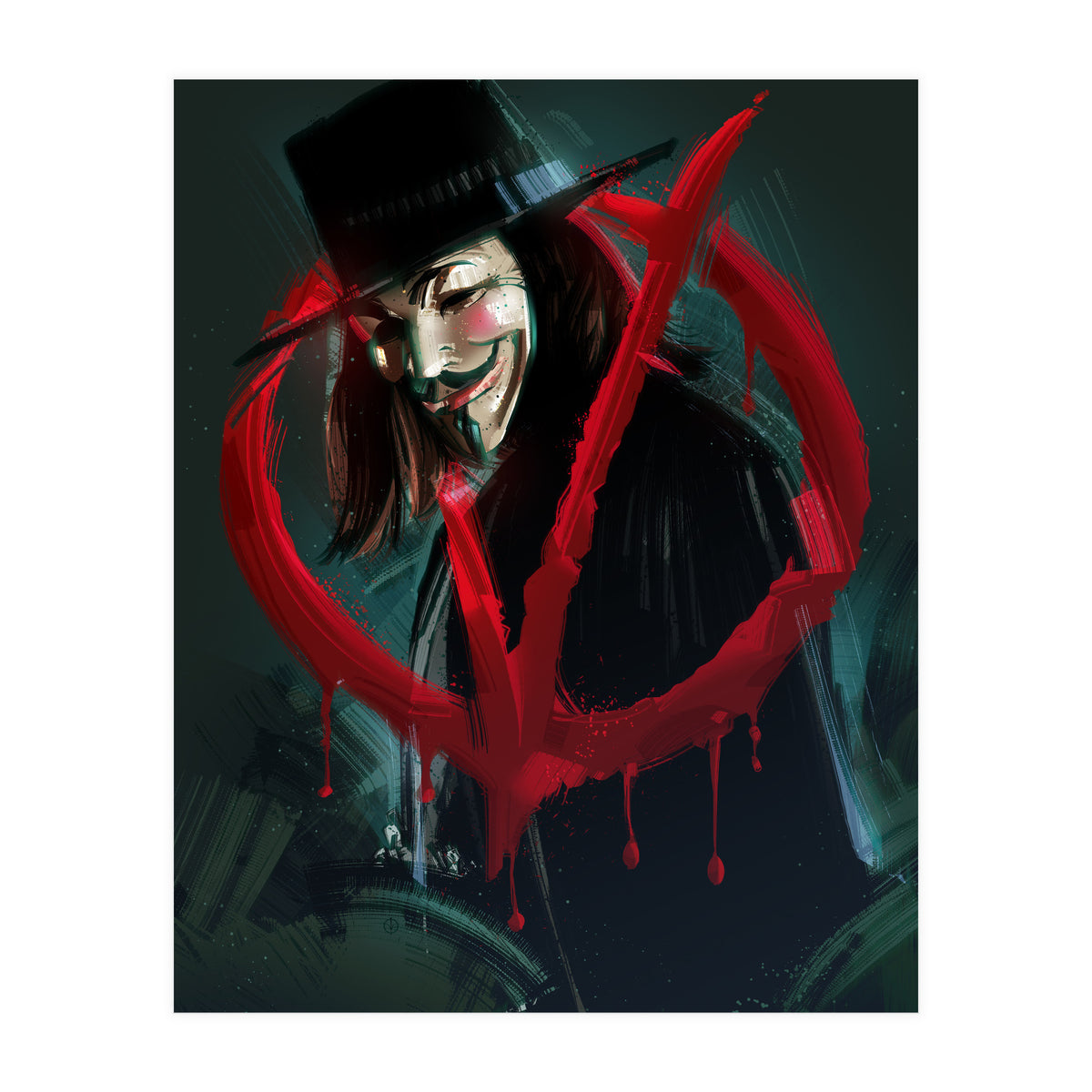 V For Vendetta (Print Only)