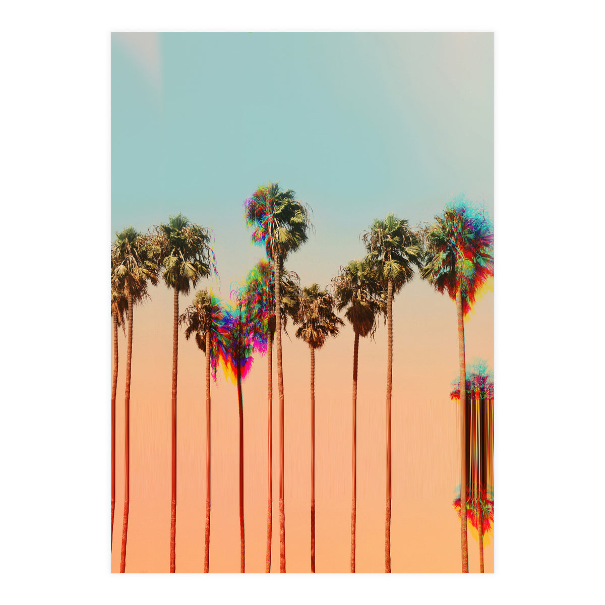 Glitch Beach (Print Only)