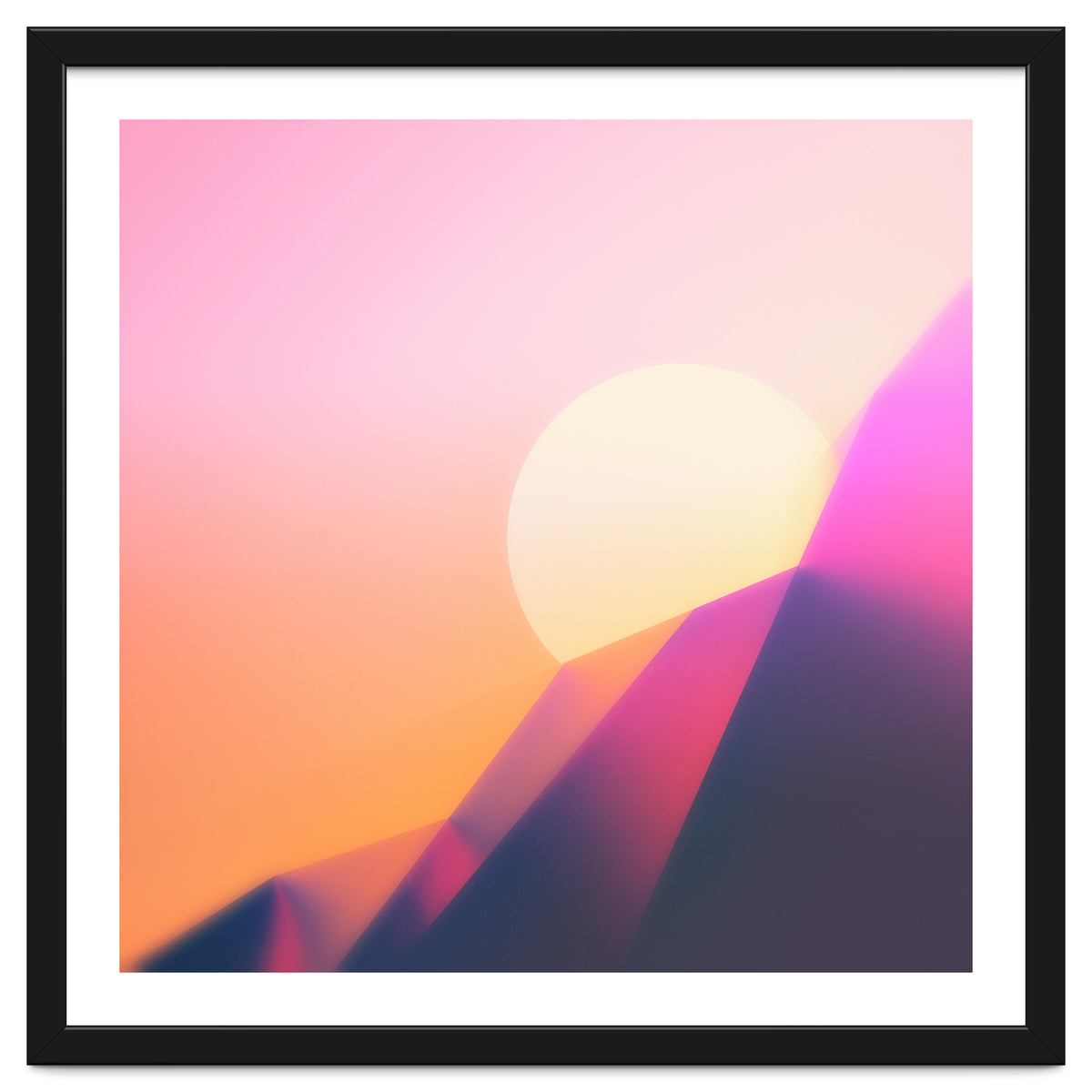 Sun Desert Mountain Sky