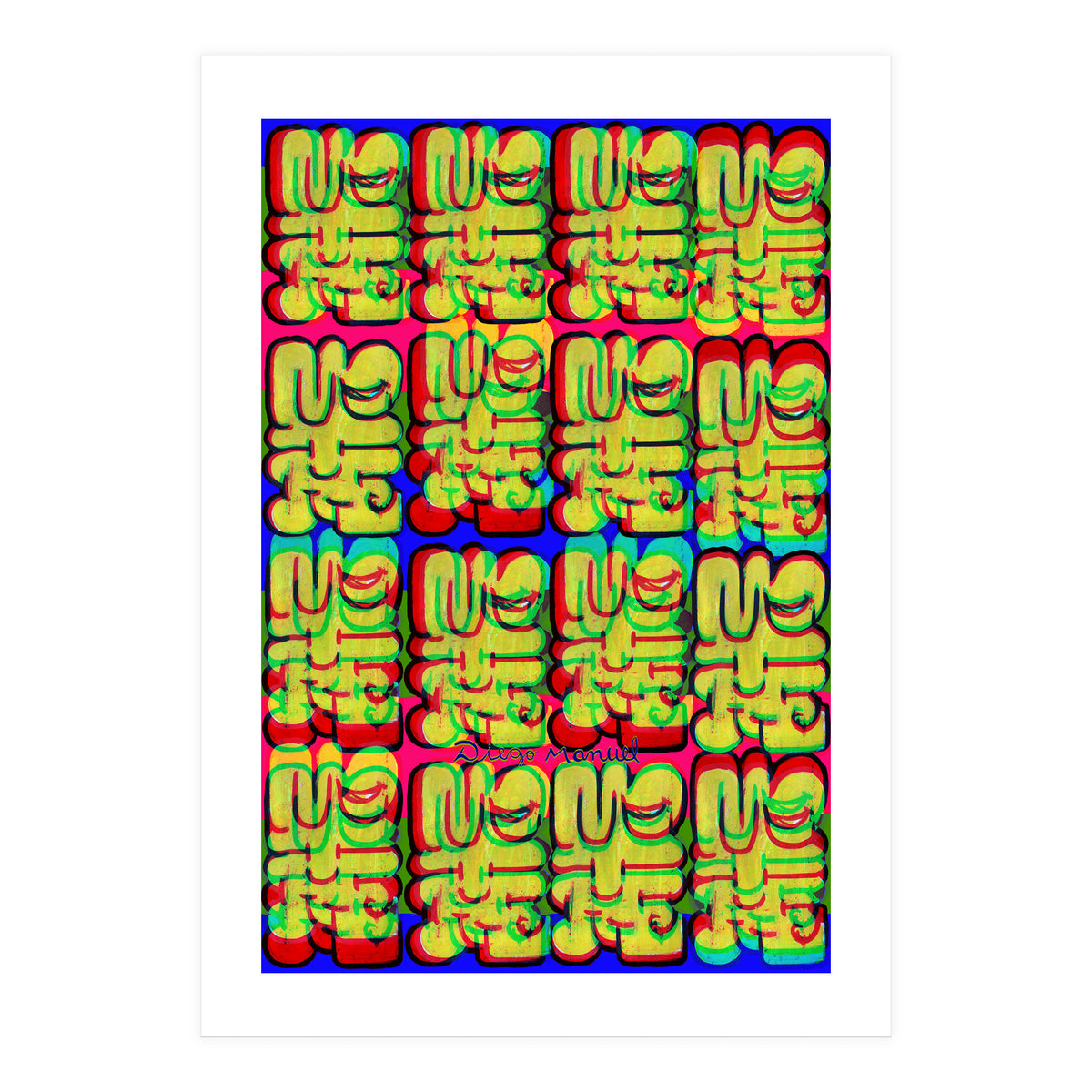 Graffitis 2021 Tapiz 119 (Print Only)