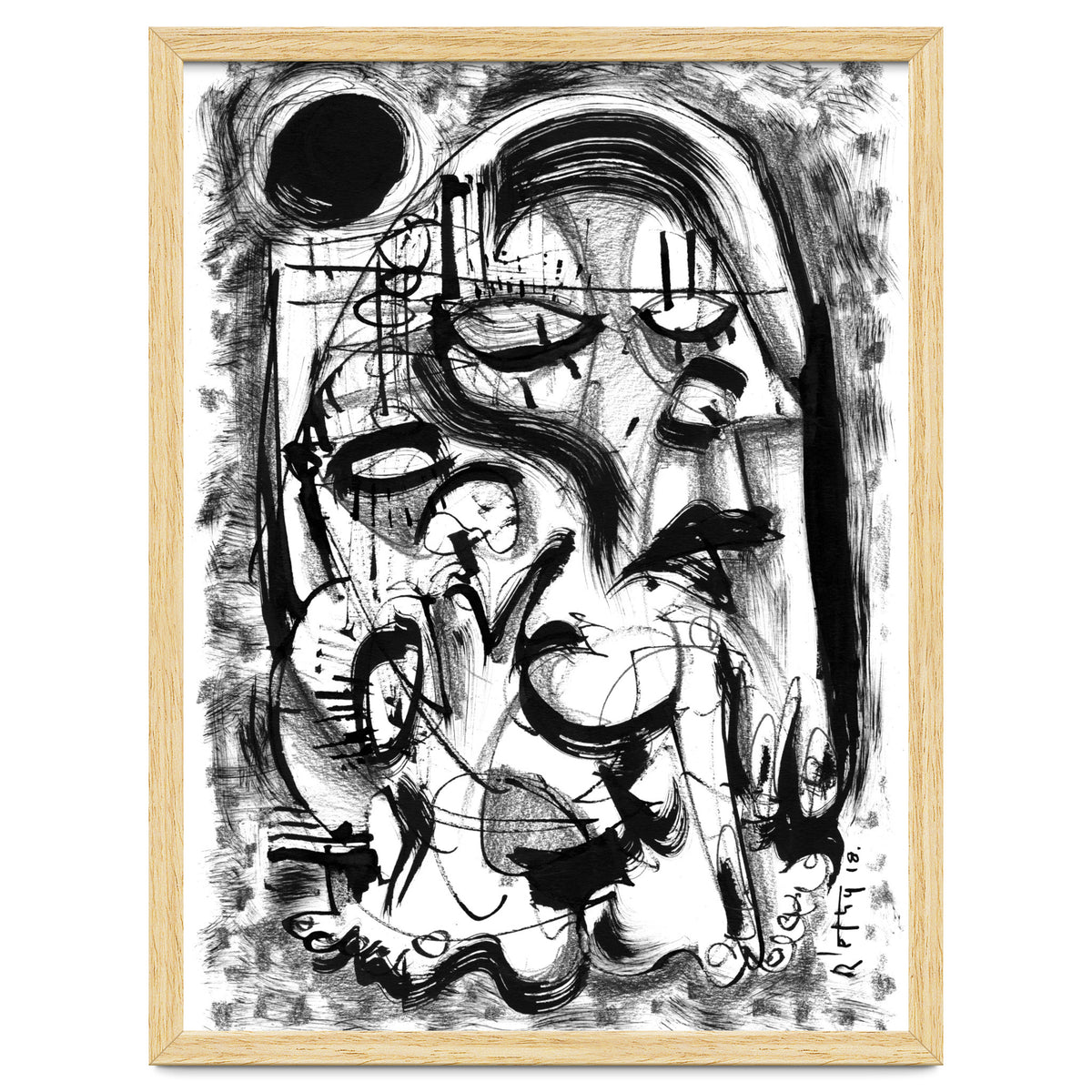 The Witch and Her Sons - b&w