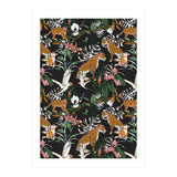 Leopards at night (Print Only) thumbnail