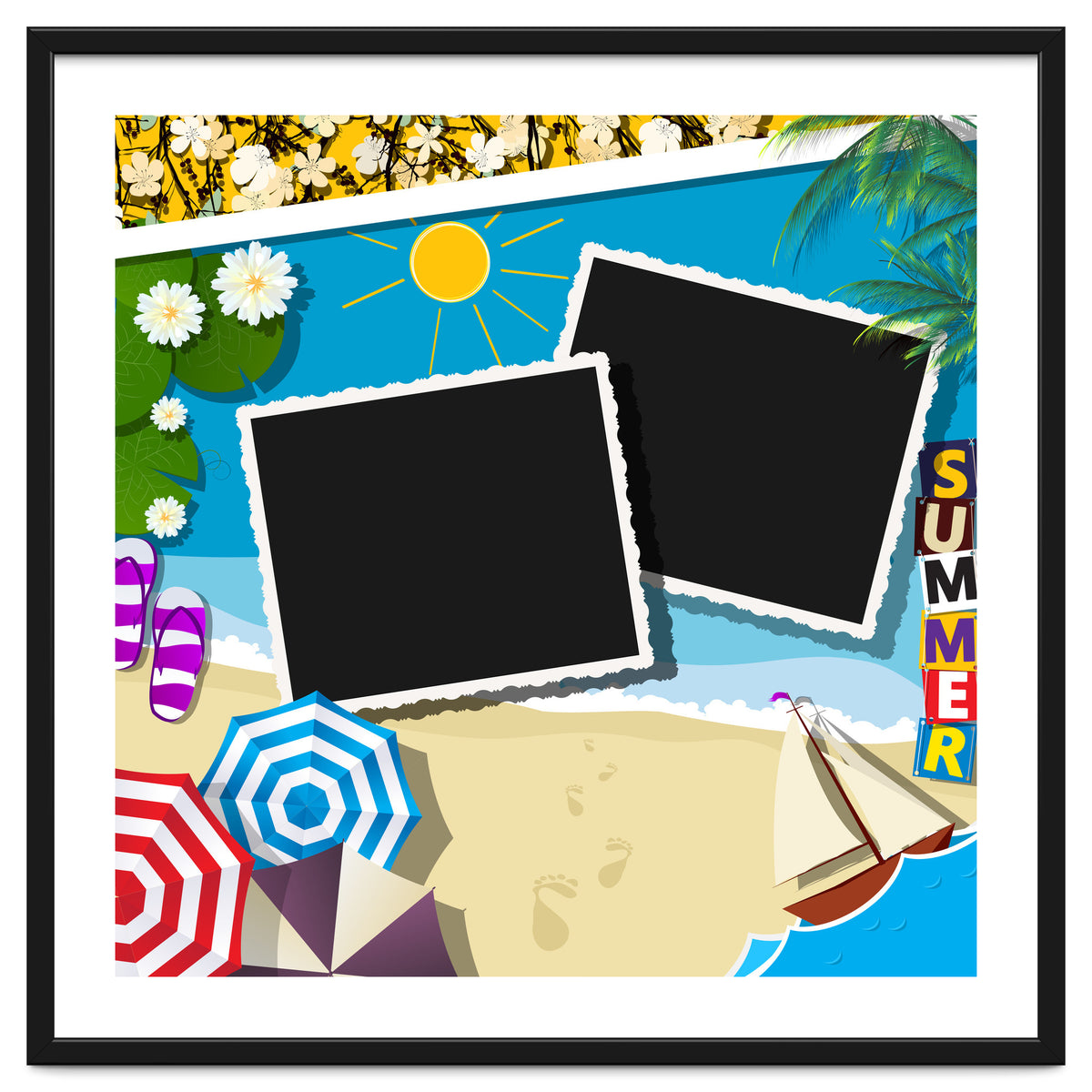 Summer Celebration Collage