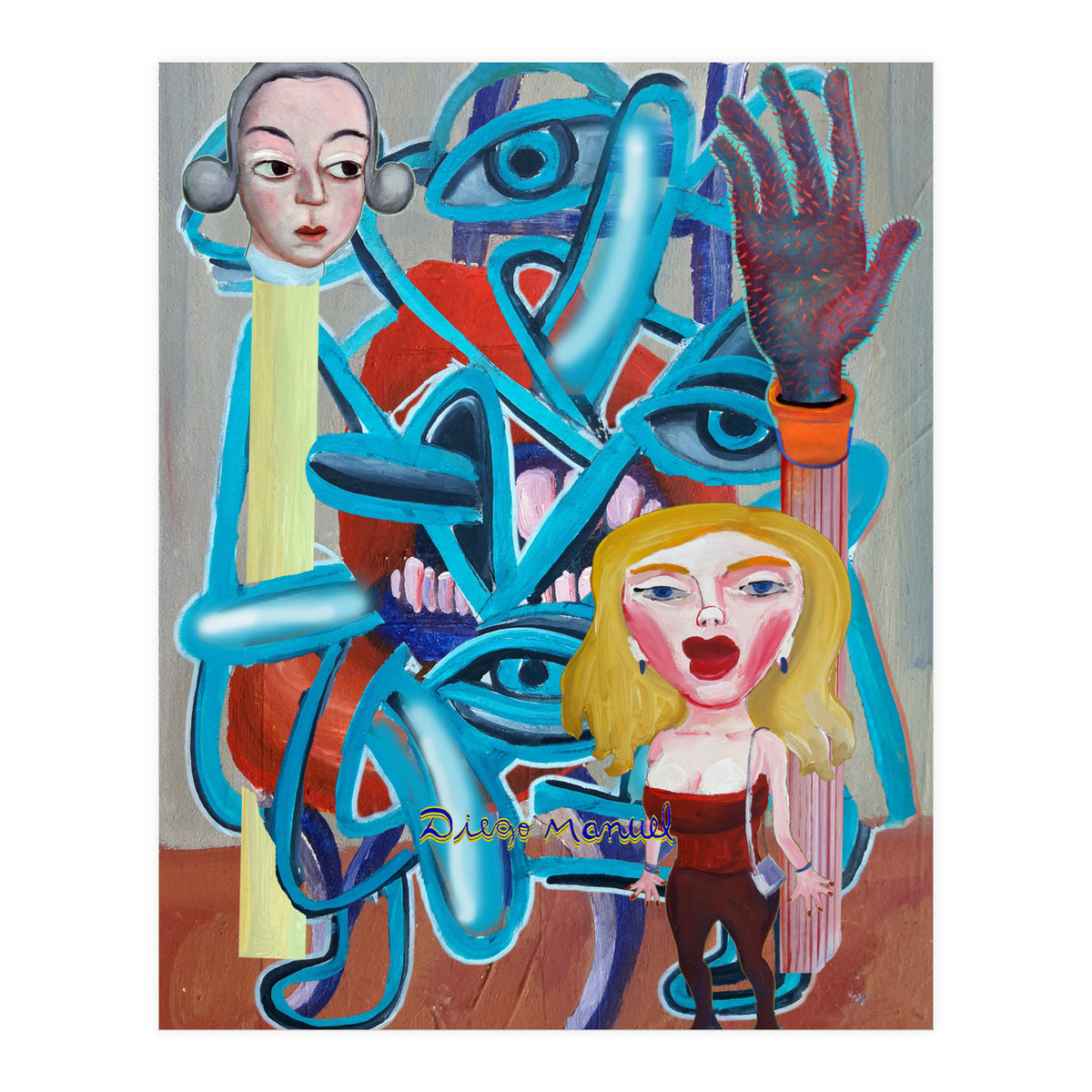 Graffiti Digital 2022 877 (Print Only)