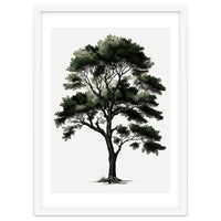 Tree Minimalist Watercolor
