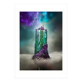 Cosmic Gemstone and Glass \|/ Universe (Print Only) thumbnail