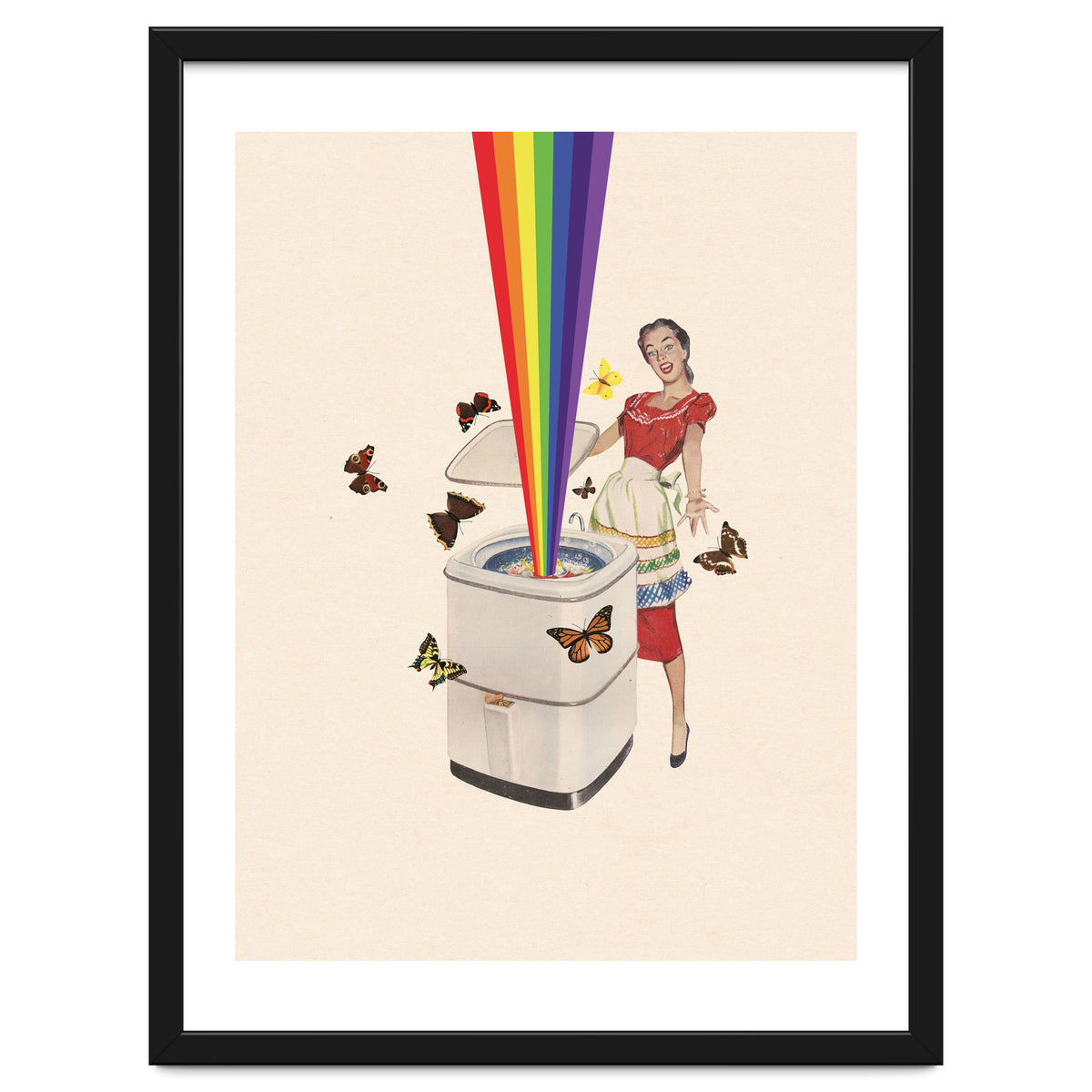 Rainbow Washing Machine