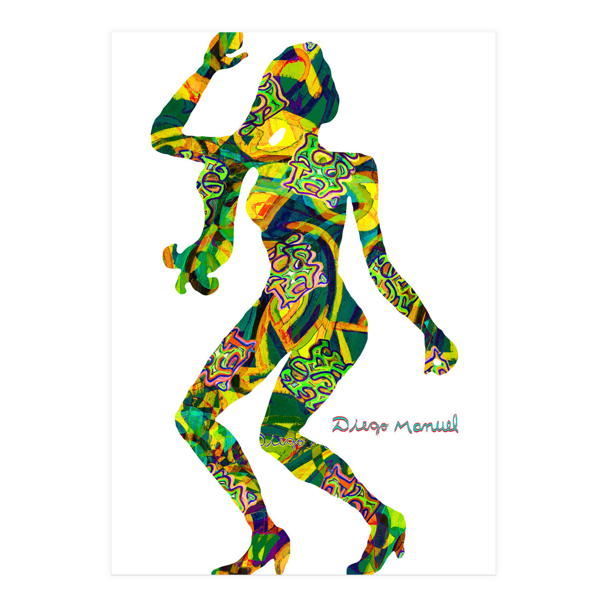 Dance Girl B 20 (Print Only)