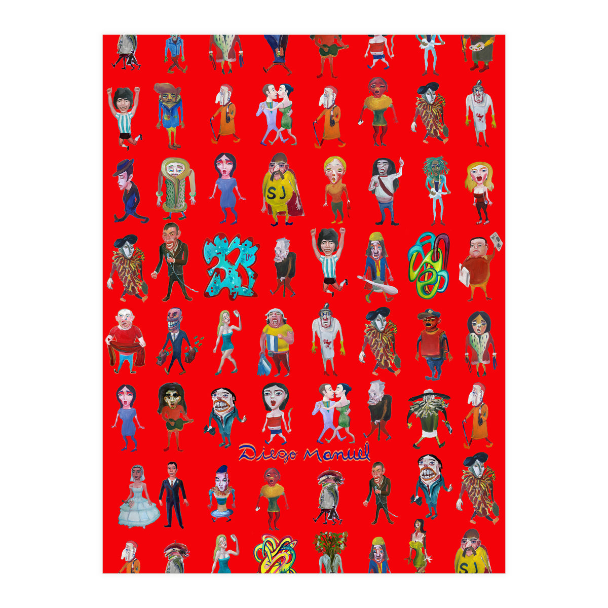 Gente Del Barrio B (Print Only)