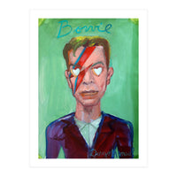 Bowie Y Corazones (Print Only)