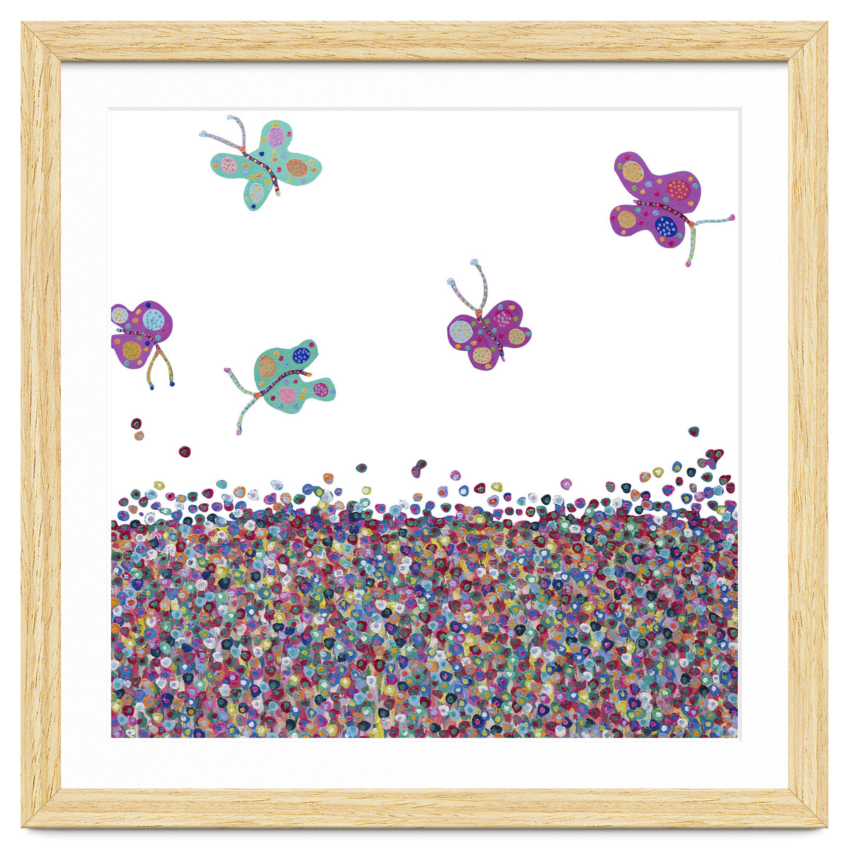 Butterflies Are Free (white)