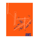 Amsterdam Airport Layout (Print Only) thumbnail