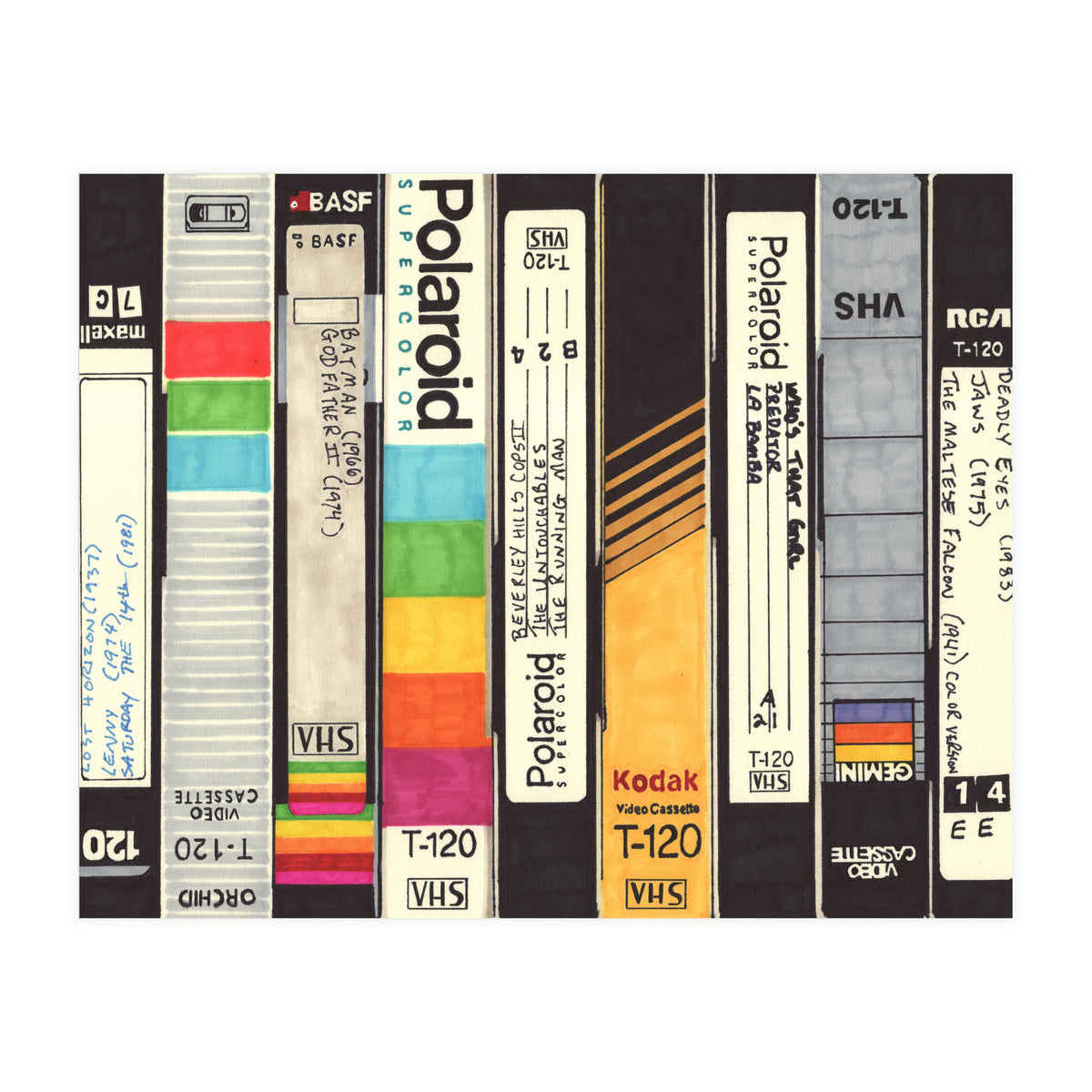 VHS Detail I (Print Only)