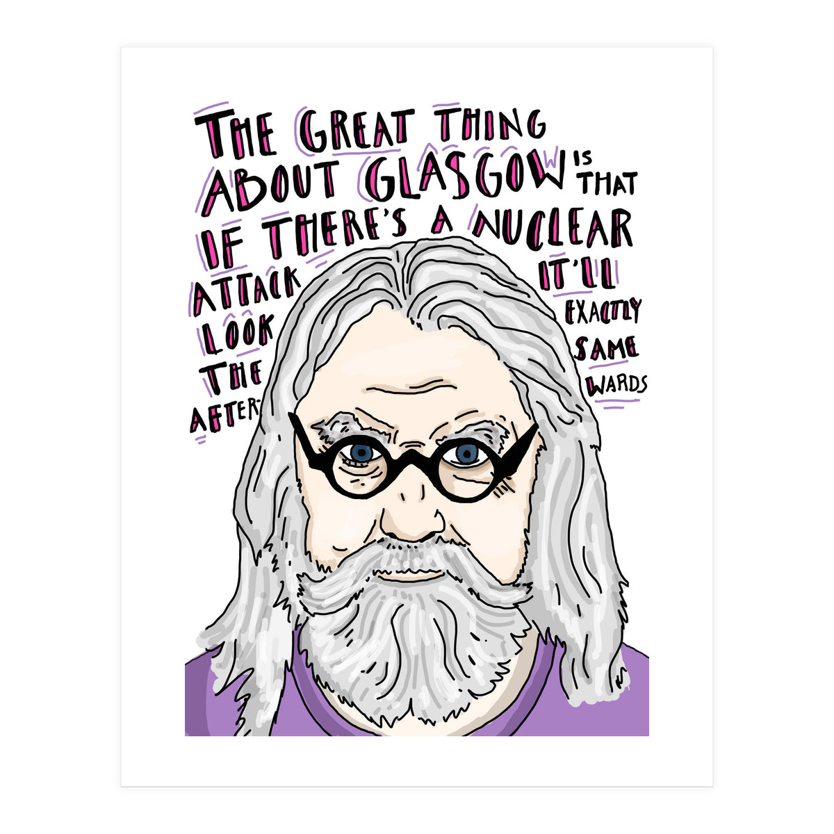 Billy Connolly (Print Only)