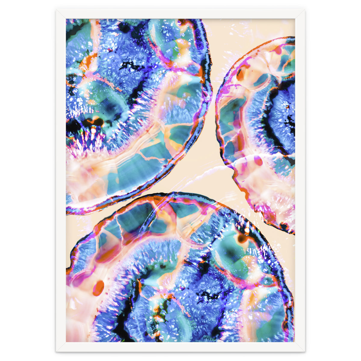 Abstract Agate Painting