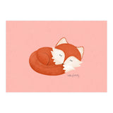 Sleepy Fox (Print Only) thumbnail