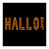 Hallo! German greetings (Print Only) thumbnail