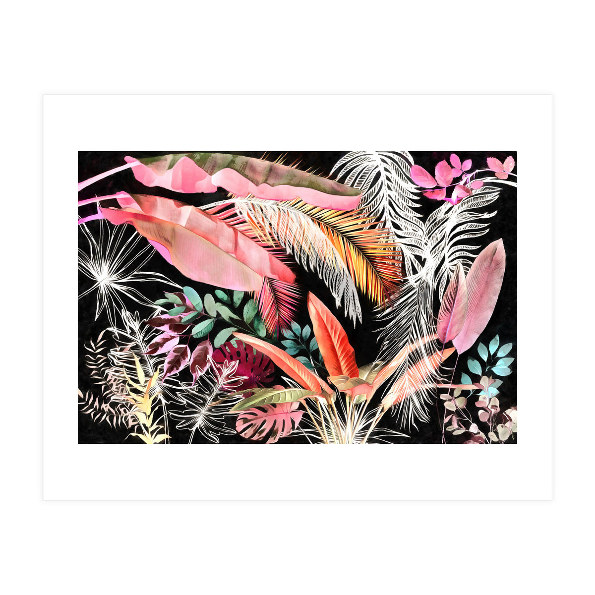 Tropical Foliage 05 (Print Only)