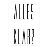 Alles Klar - German vocabulary! (Print Only) thumbnail
