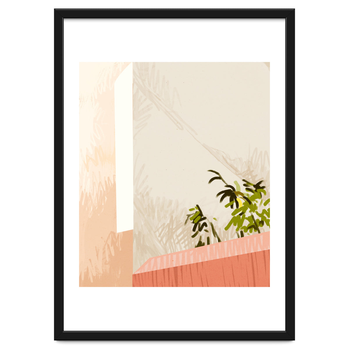 Lazy Afternoon #Abstract Digital Plants Grow