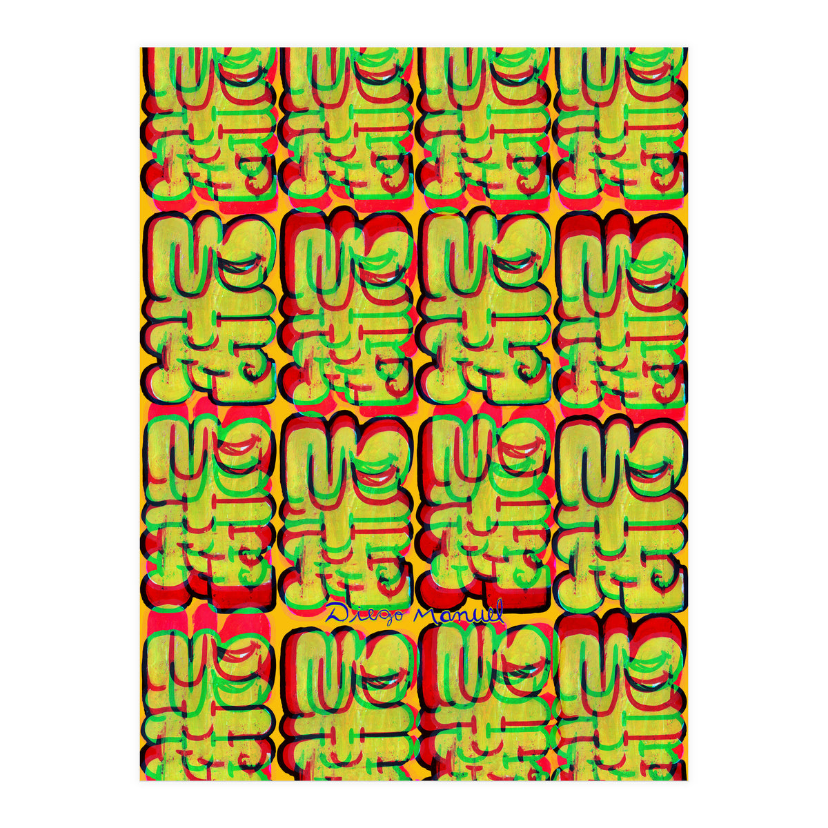 Graffitis 2021 Tapiz 116 (Print Only)