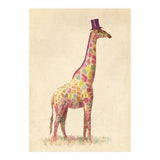 Fashionable Giraffe (Print Only) thumbnail
