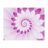 Abstract Pink & White Floral Design  (Print Only) thumbnail