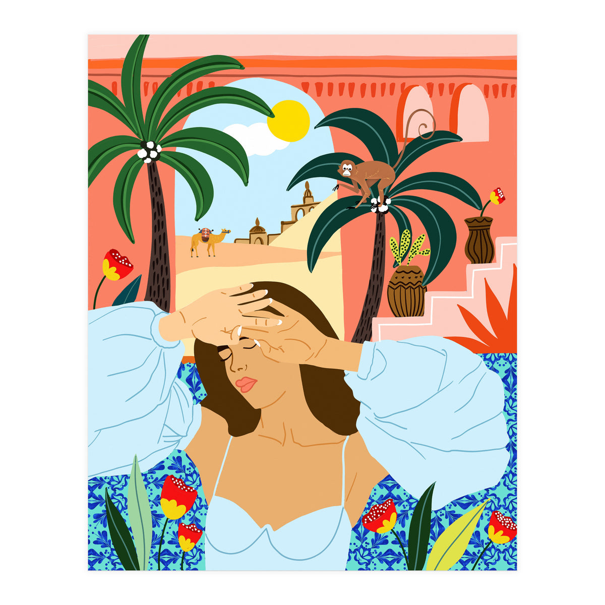 'Cause a little bit of summer is what the whole year is all about (Print Only)