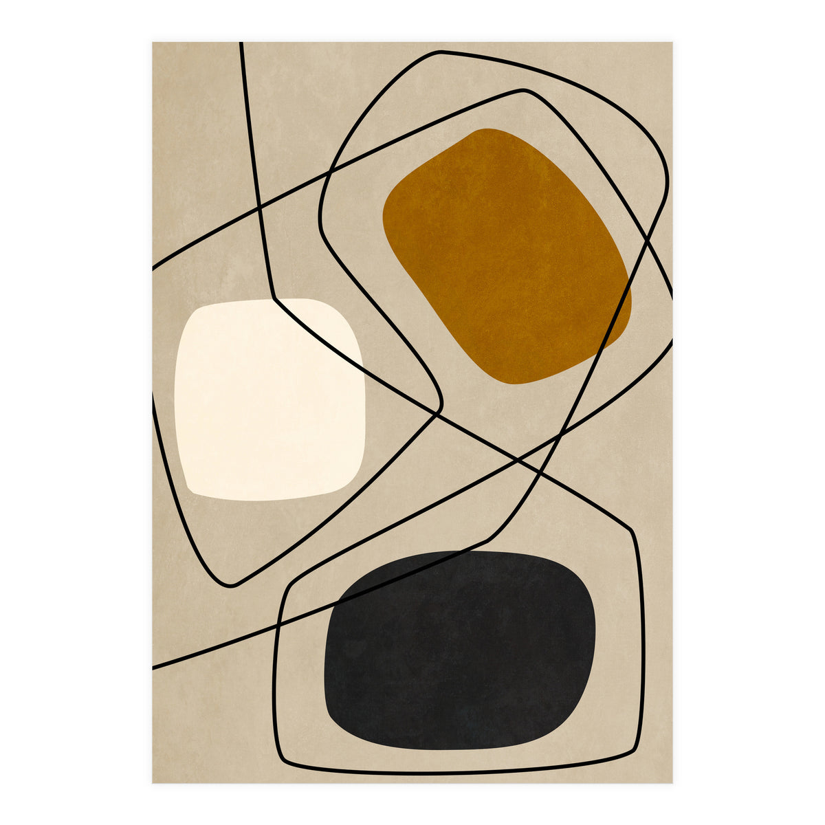 ORGANIC SHAPES - TN01 (Print Only)