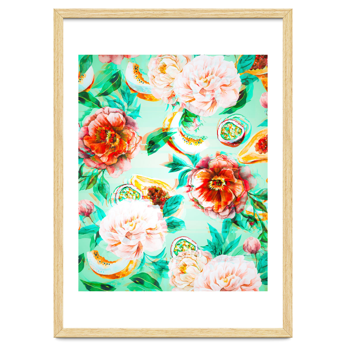 Tropical flowery fruit glitch