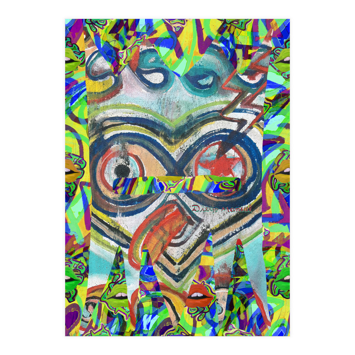 Graffiti Digital Nuevo 2023 5 (Print Only)