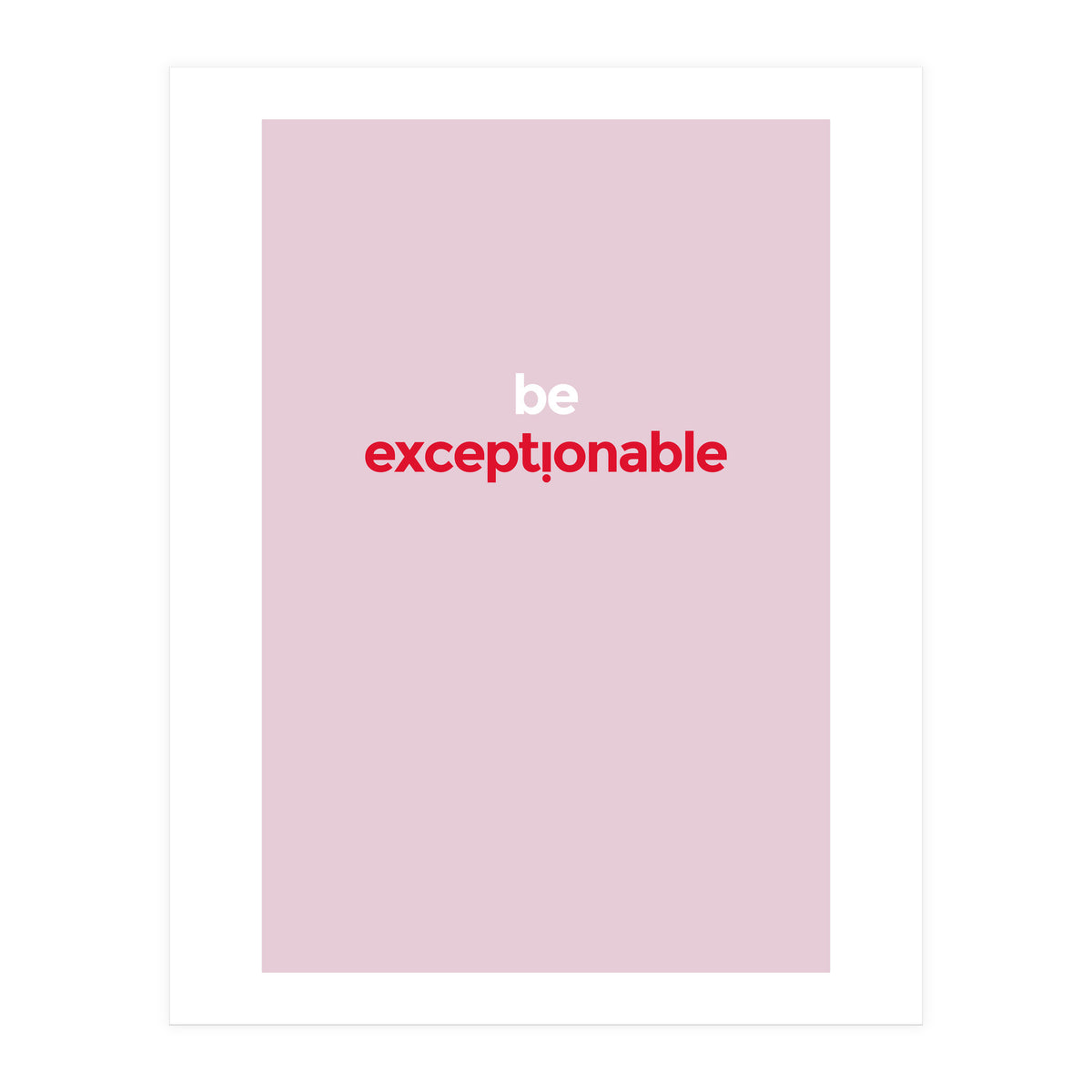 EXCEPTIONABLE (Print Only)