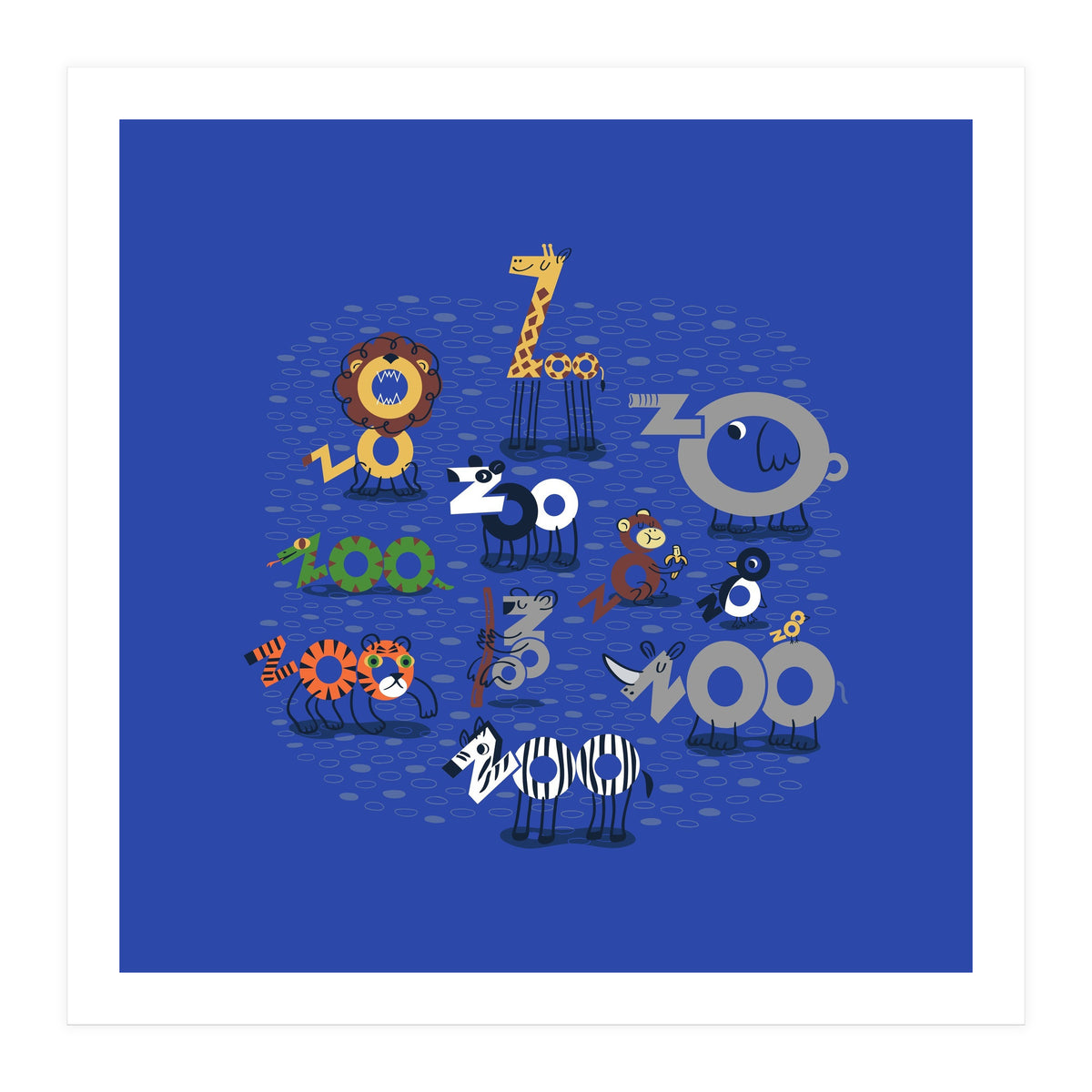 Zoo Animals (Print Only)