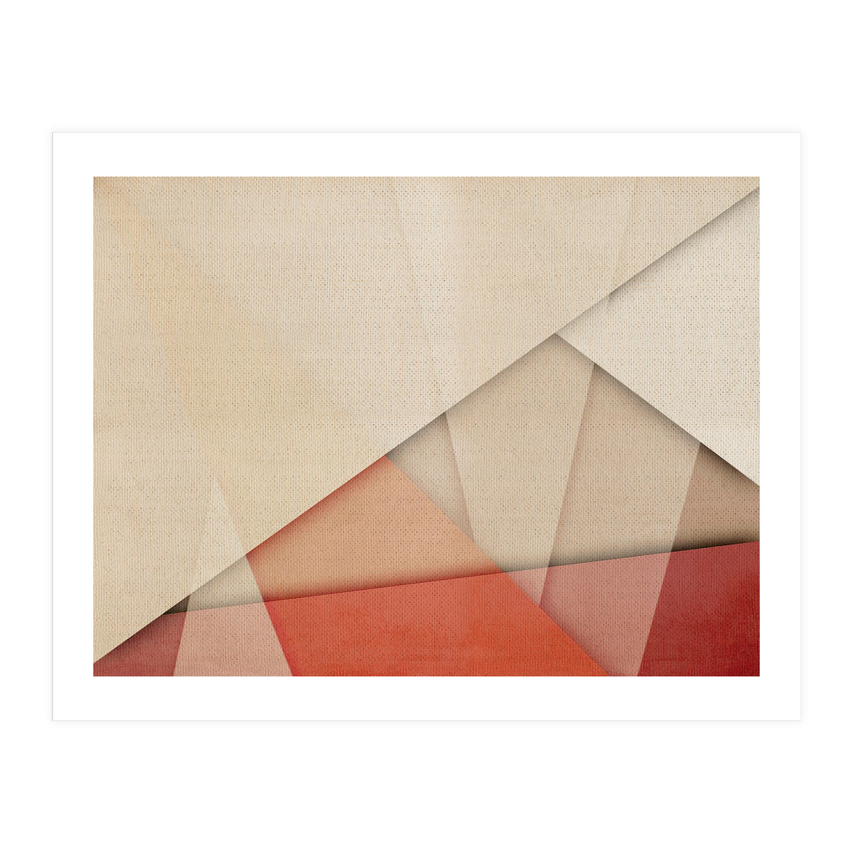 Geometric Sunset 3 (Print Only)