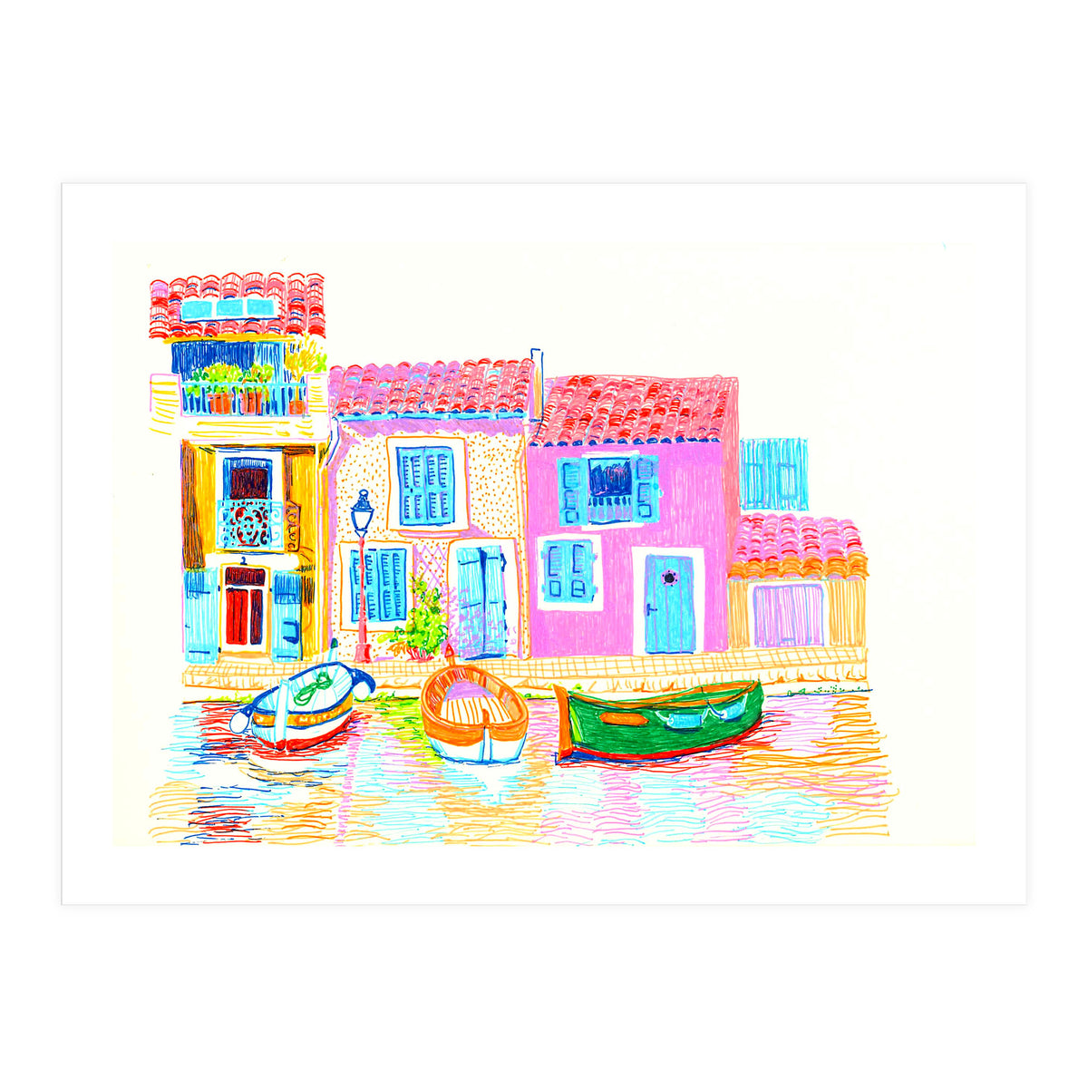Provence Martigues (Print Only)