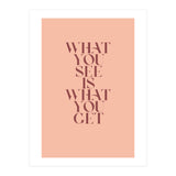 WHAT YOU SEE - Color (Print Only) thumbnail