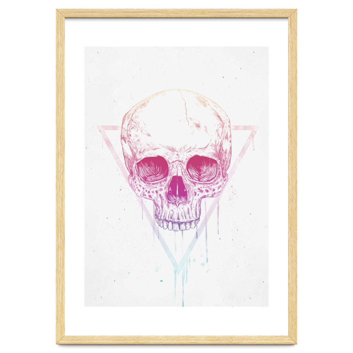 Skull In Triangle
