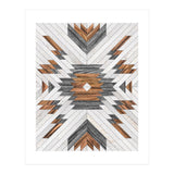 Urban Tribal Pattern No.8 - Aztec - Wood (Print Only) thumbnail