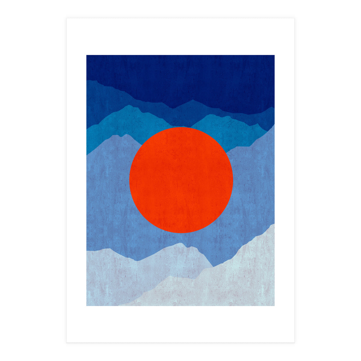 Geometric landscape II (Print Only)