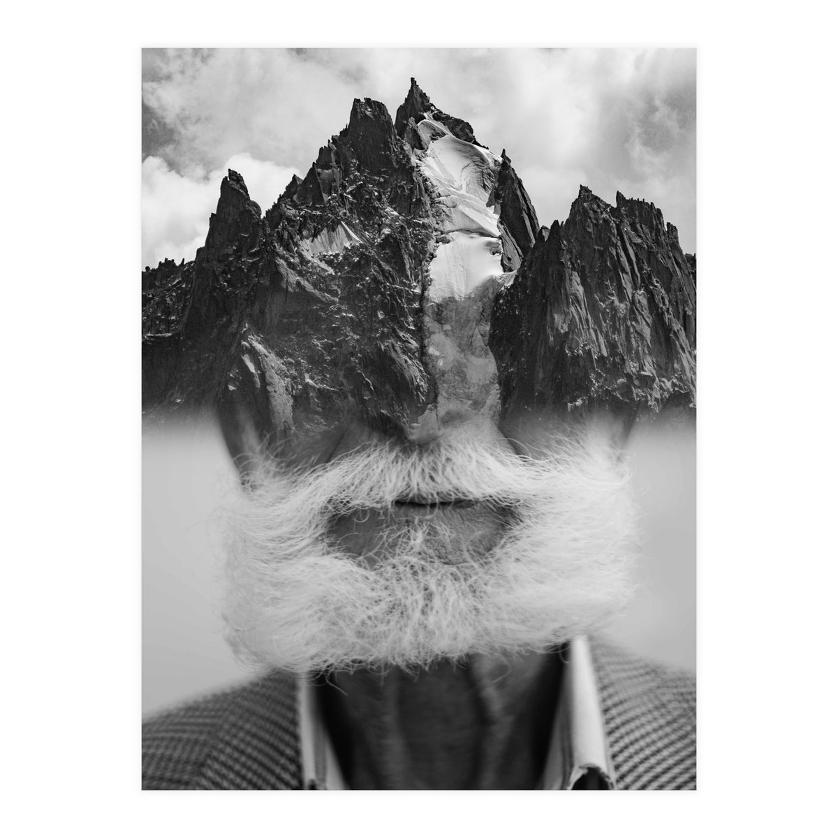 Der Mann Am Berg (Print Only)