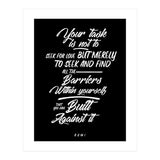 Don't Seek For Love - Rumi Quote Typography (Print Only) thumbnail