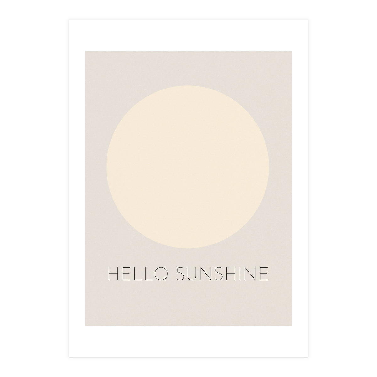 Hello Sunshine (Print Only)